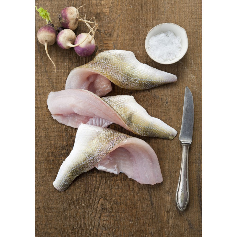 Frisches Müritz-Barschfilet (mit Haut)