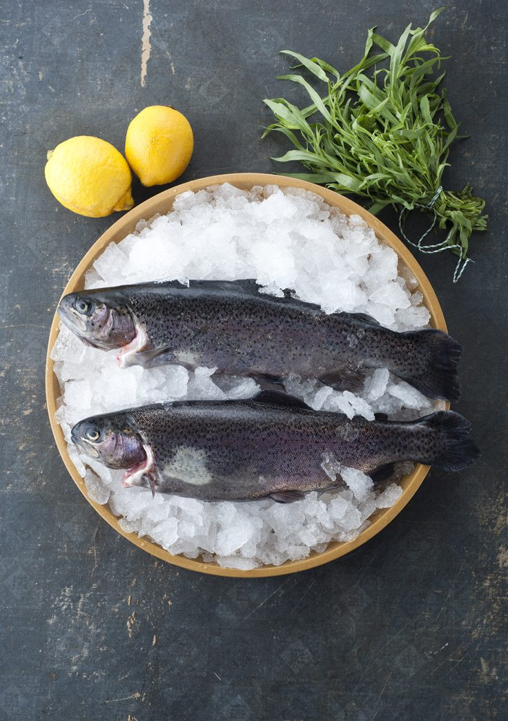 Forelle gefüllt mit Champignons | Fischrezept