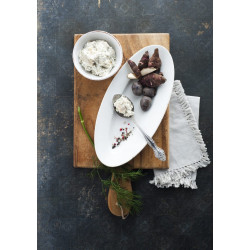 Dill-Heringshappen mit Joghurt