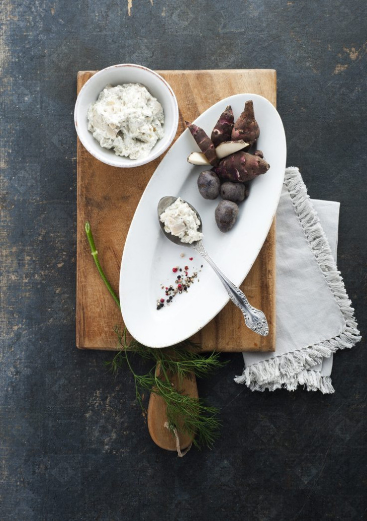 Dill-Heringshappen mit Joghurt Dill-Heringshappen mit Joghurt
