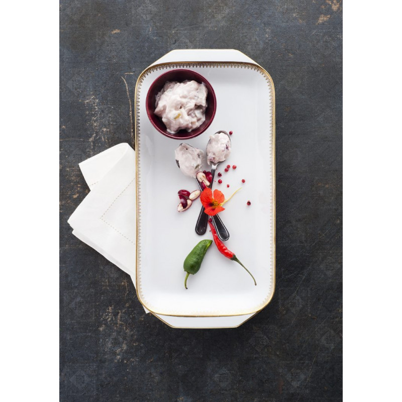 Sherry-Heringshappen in Joghurtdressing