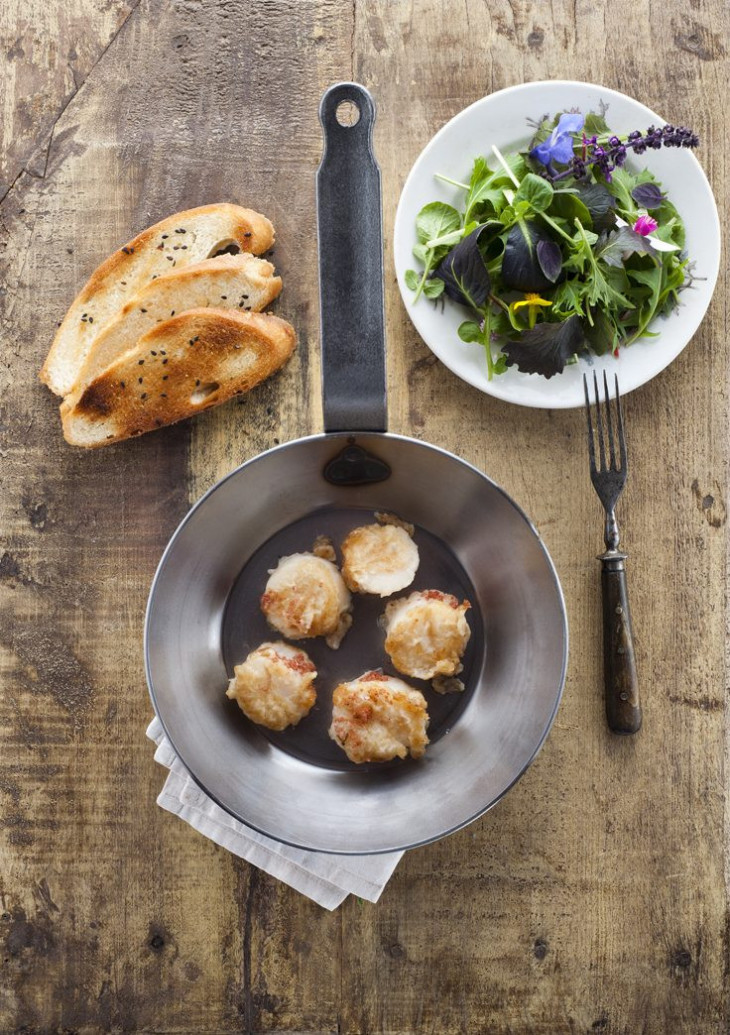 Jakobsmuschel-Fleisch – tiefgefroren Jakobsmuschel-Fleisch – tiefgefroren