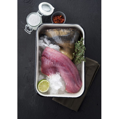 Frisches Karpfen-Filet (mit Haut)
