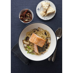 Frische Portion Lachsfilet (mit Haut)