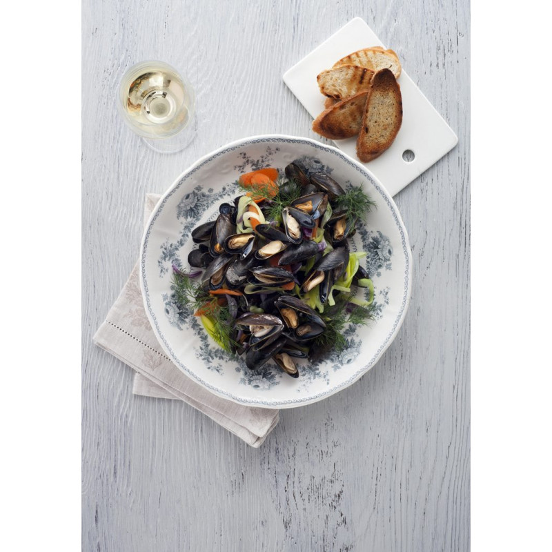 Miesmuscheln gekocht mit Schale - tiefgefroren