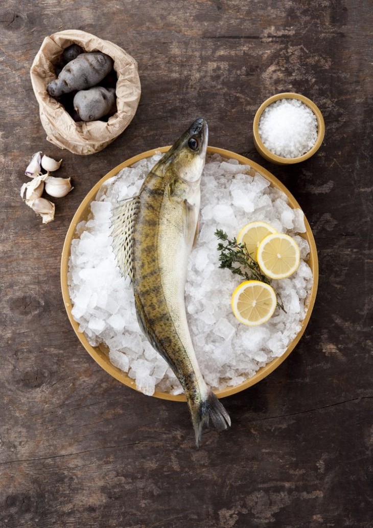 Frischer Zander – küchenfertig