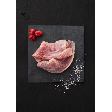 Frisches Welsfilet, rotfleischig (ohne Haut)