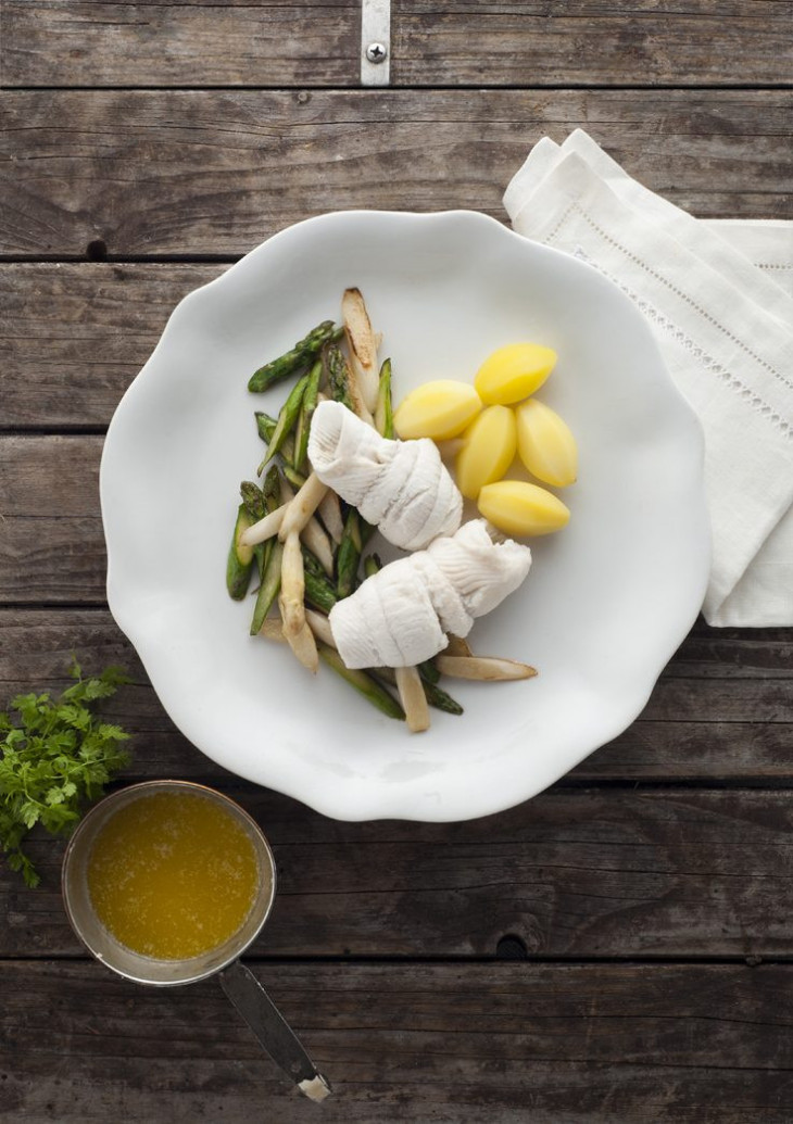 Frisches Schollen-Filet