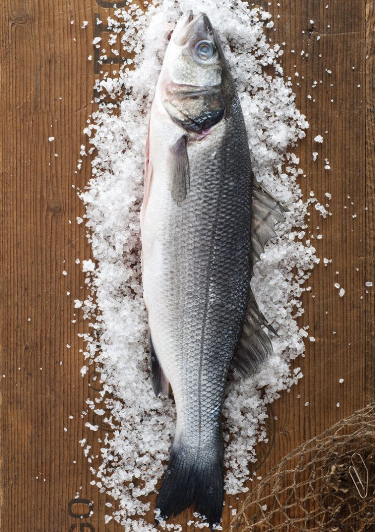 Wolfsbarsch/Loup de mer küchenfertig - tiefgefroren
