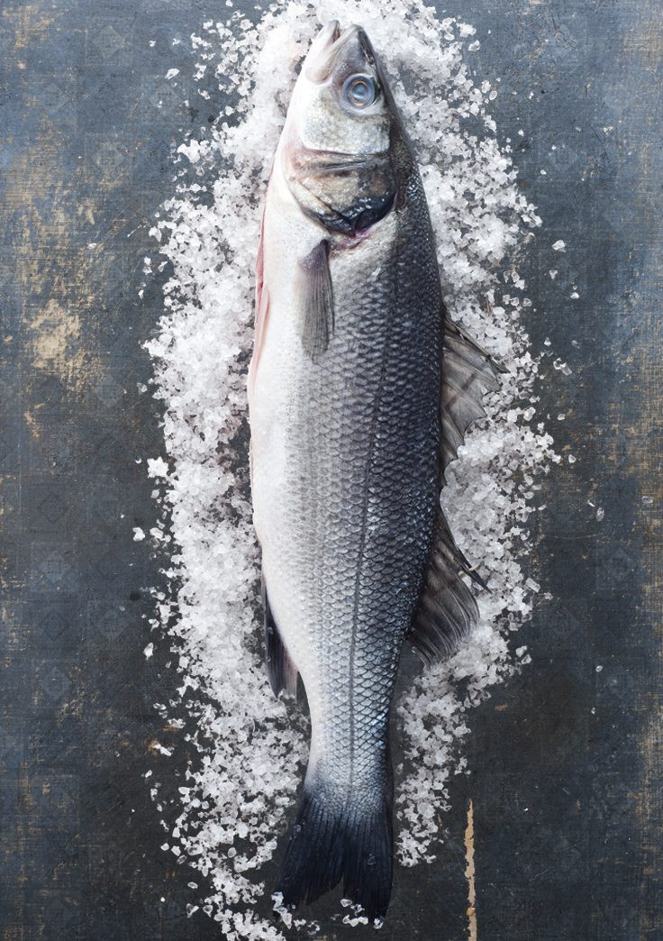 Bild Frischer Wolfsbarsch (Loup de mer) – küchenfertig