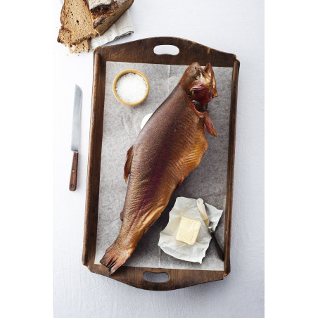 Große Lachsforelle – geräuchert