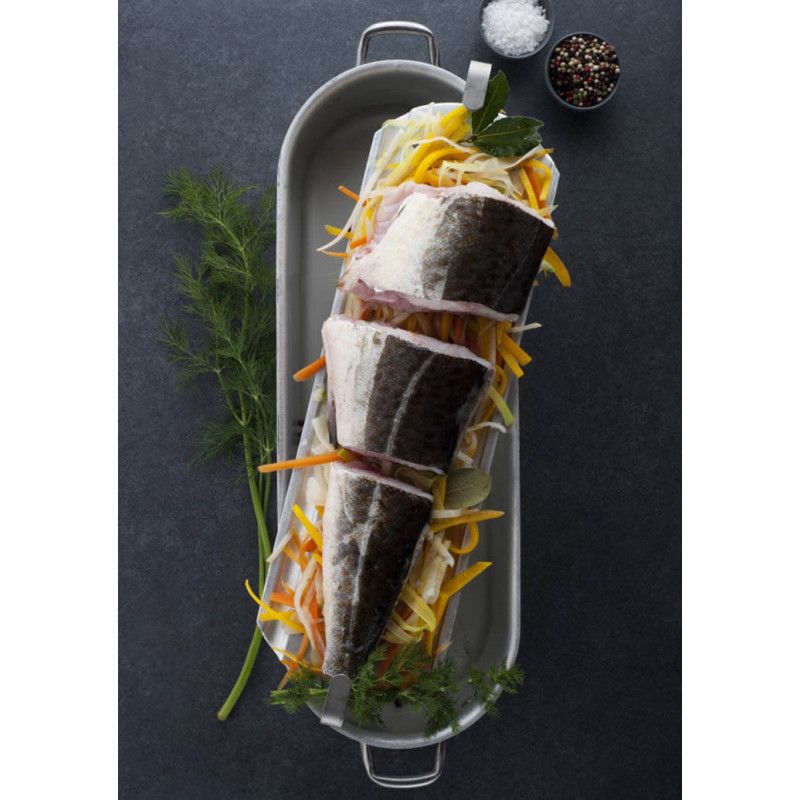 Frischer Skrei ausgenommen ohne Kopf - Der Winterkabeljau