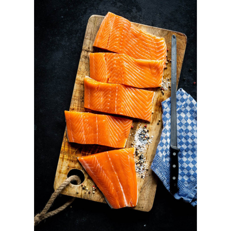 Fjordforellen-Filet mit Haut