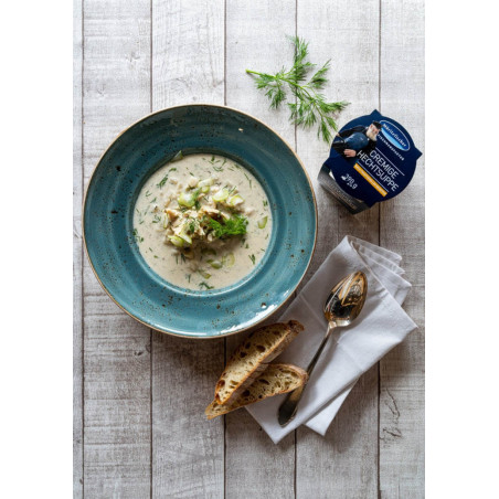 Cremige Hechtsuppe nach Müritzfischer Art