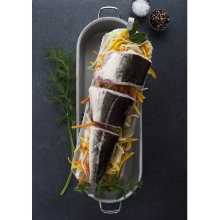 Skrei ausgenommen ohne Kopf - Der Winterkabeljau tiefgefroren