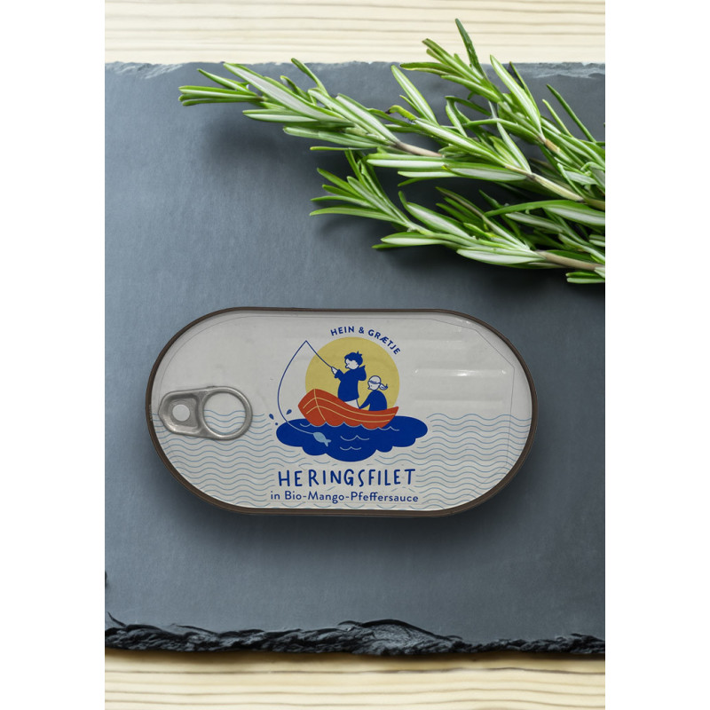 Hein & Graetje Heringsfilet in Bio-Mango-Pfeffersauce