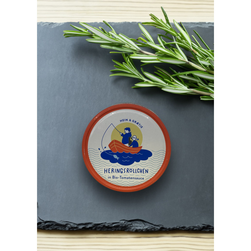 Hein & Graetje Heringsröllchen in Bio-Tomatensauce