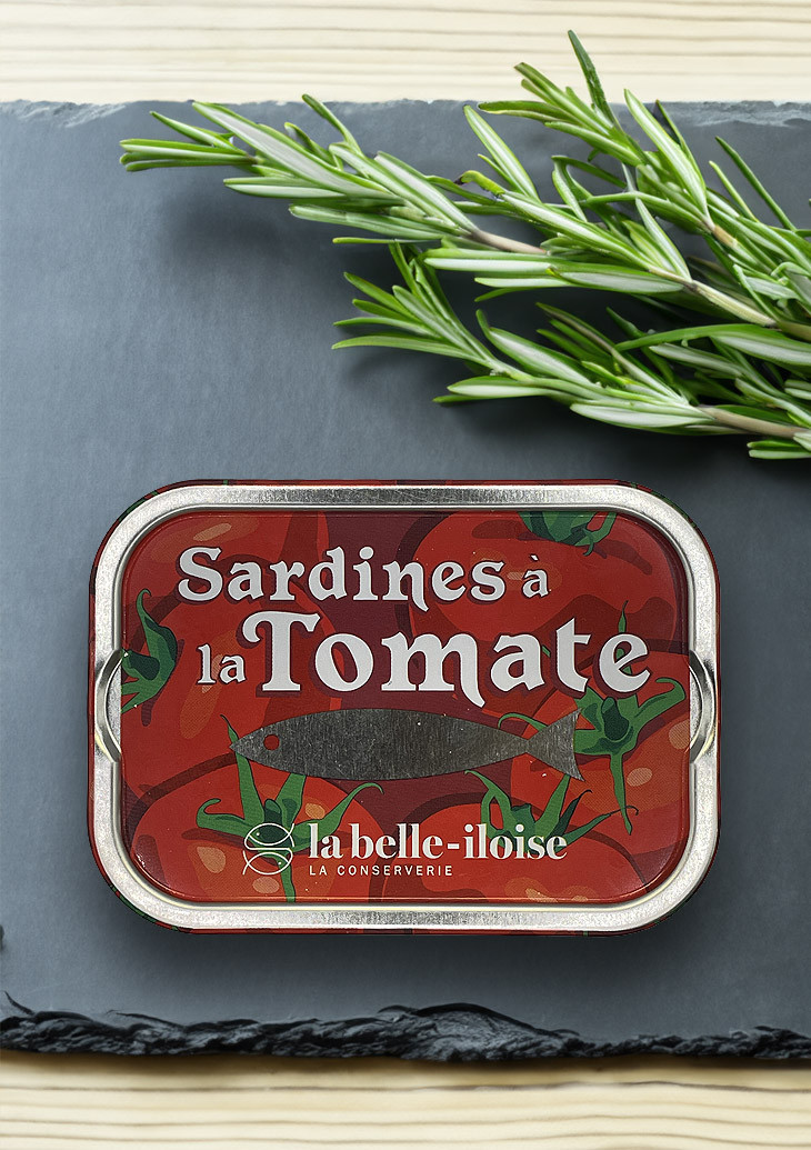 La belle-iloise Sardinen in Tomatensauce