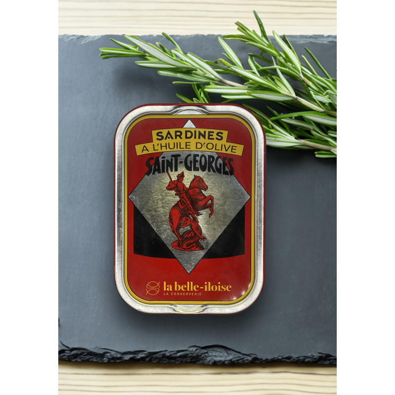 La belle-iloise Sardinen Saint-Georges mit Olivenöl