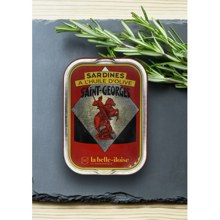 La belle-iloise Sardinen Saint-Georges mit Olivenöl