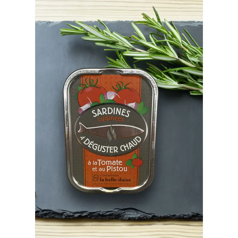La belle-iloise Sardinen zum Braten mit Tomate & Pistou