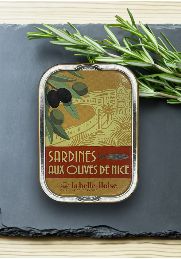 Bild La belle-iloise Sardinen mit Nizza-Oliven