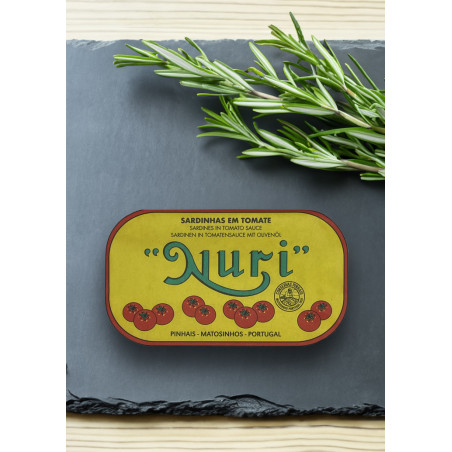 Nuri Sardinen in Tomatensauce mit Olivenöl