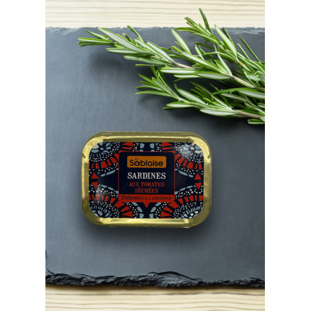 La sablaise Sardinen mit getrockneten Tomaten und Olivenöl