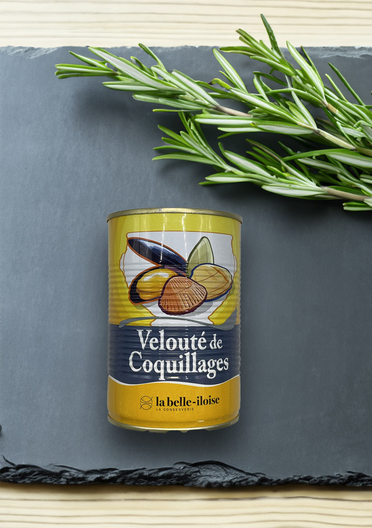 La belle-iloise Velouté de coquillages - Meeresfrüchtesuppe