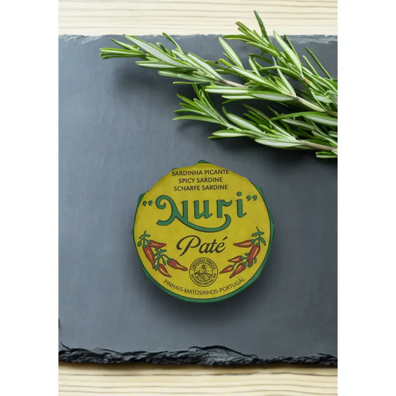Nuri pikante Sardinenpaté mit Olivenöl