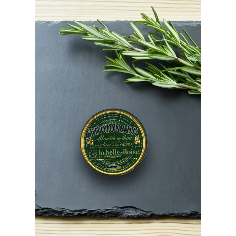 La belle-iloise Thunfisch-Mousse mit Oliven und Kapern