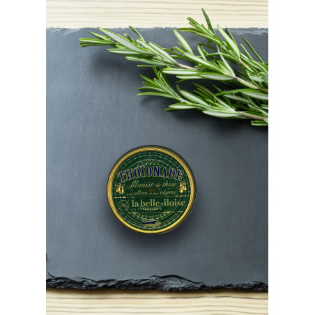 La belle-iloise Thunfisch-Mousse mit Oliven und Kapern