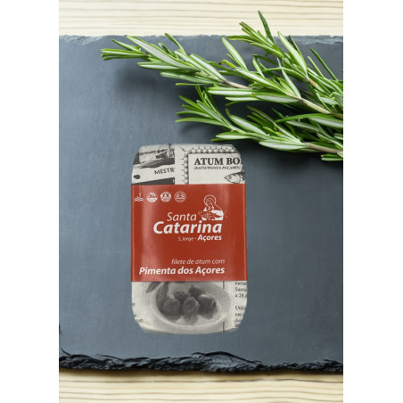 Santa Catarina Thunfischfilet in Olivenöl mit Azoren-Paprika