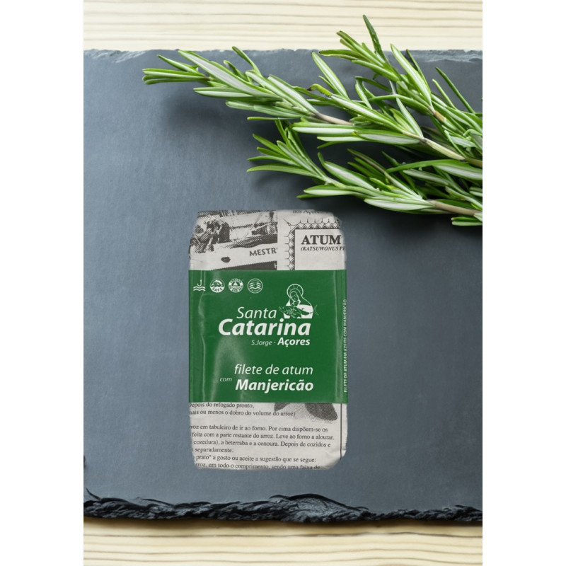 Santa Catarina Thunfischfilet in Olivenöl mit Basilikum