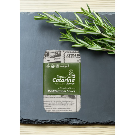 Santa Catarina Thunfischfilet in mediterraner Sauce