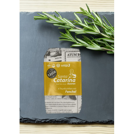 Santa Catarina Tunfischfilet in Olivenöl mit Fenchel