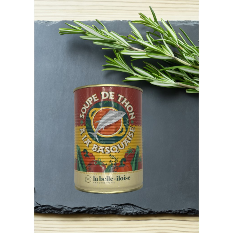 La belle-iloise Soupe de thon à la basquaise
