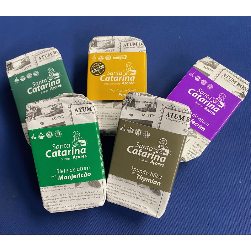Santa Catarina Thunfisch Probierpaket Kräuter 5 Sorten