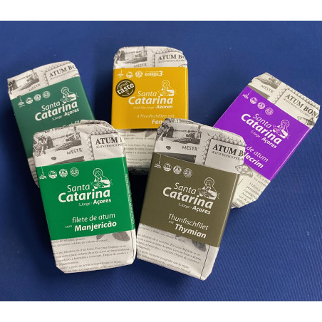Santa Catarina Thunfisch Probierpaket Kräuter 5 Sorten