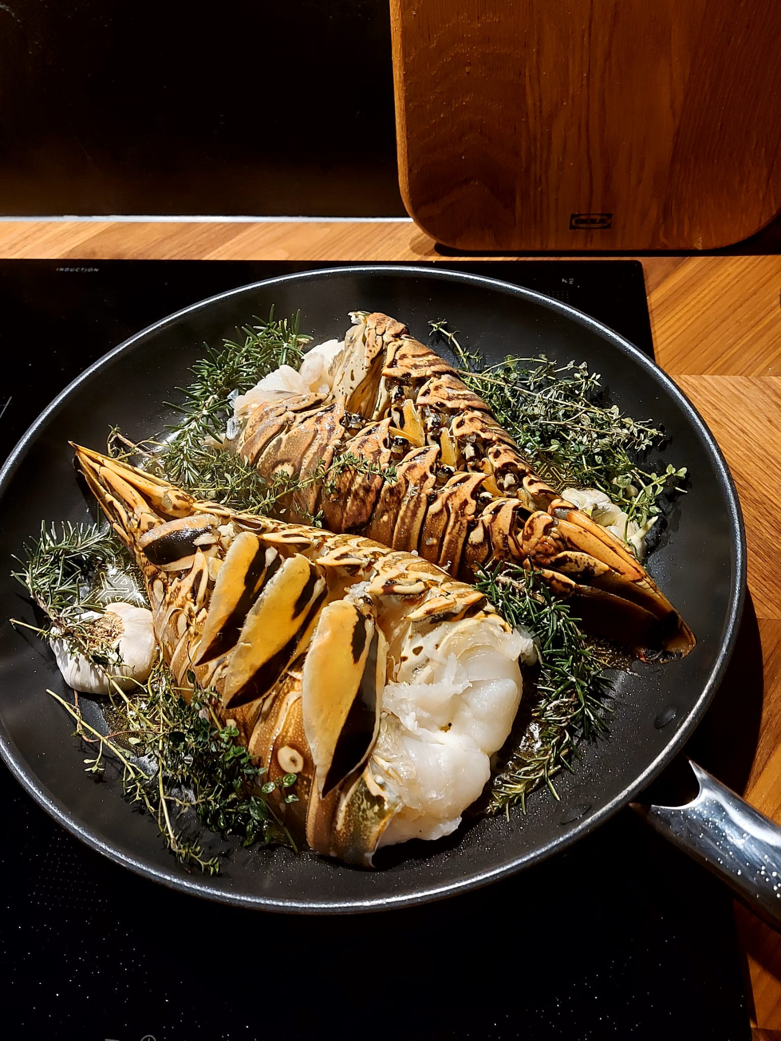 Bild Langustenschwanz tiefgefroren