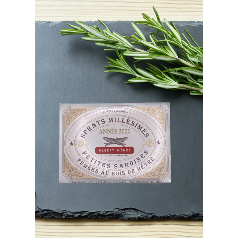 Albert Ménès Jahrgangsprotten 2022 - über Buchenholz geräuchert