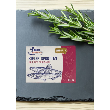 Andre's Fish & Friends Sprotten in Sweet-Chili-Sauce