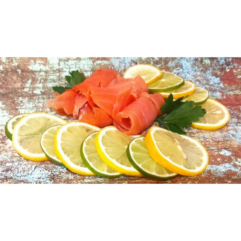 Kaltgeräucherter Sockeye Wildlachs 100 g vorgeschnitten