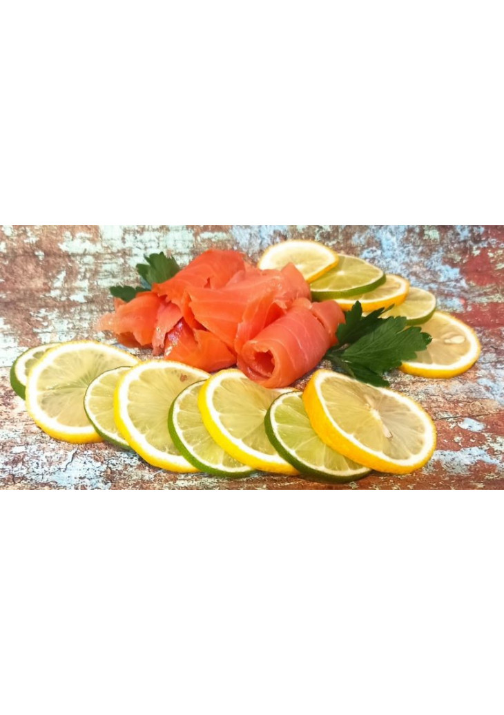 Kaltgeräucherter Sockeye Wildlachs 100 g vorgeschnitten