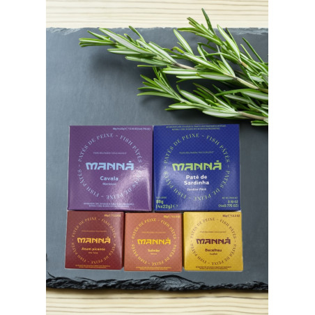 Manna Paté Auswahl