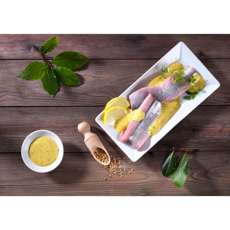 Emder Senf-Sahne-Matjesfilet