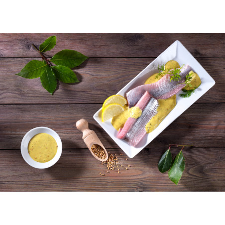 Emder Senf-Sahne-Matjesfilet