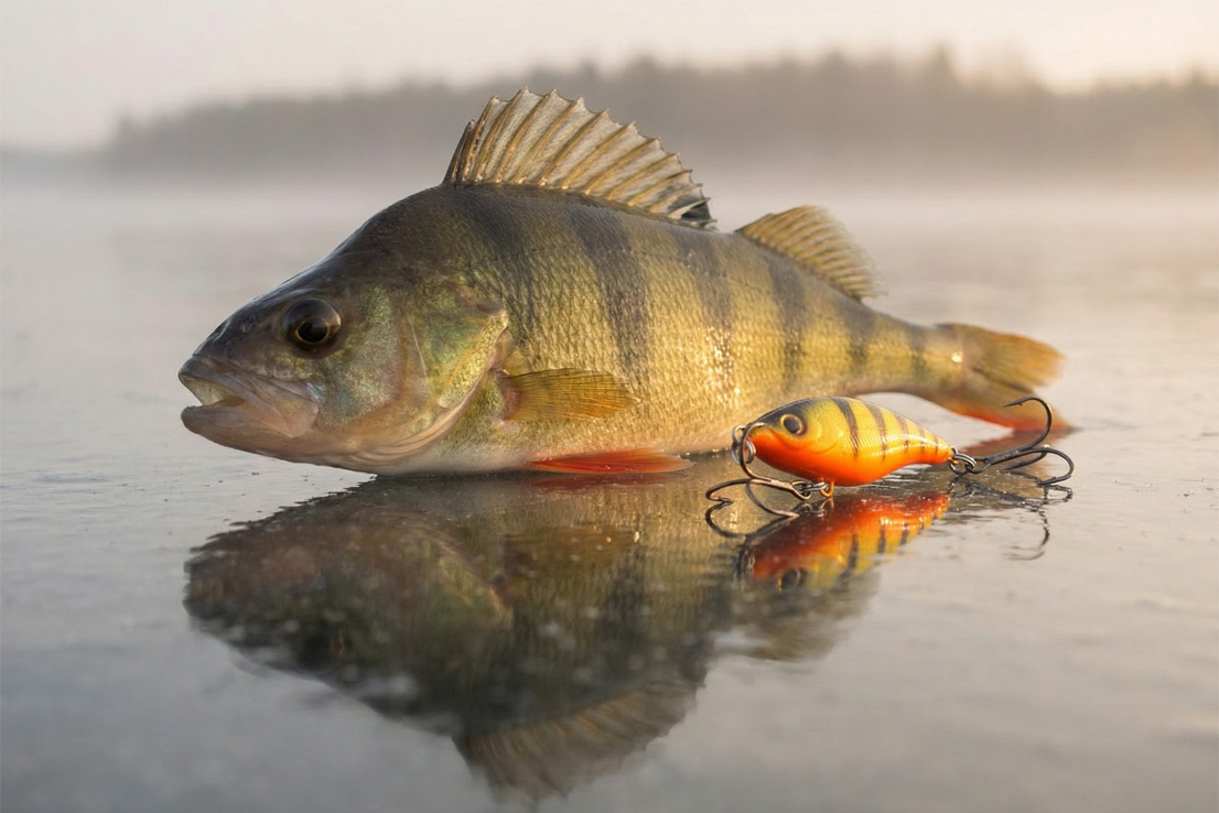 Barsch fangen mit Kunstköder – Spinnfischen an der Müritz