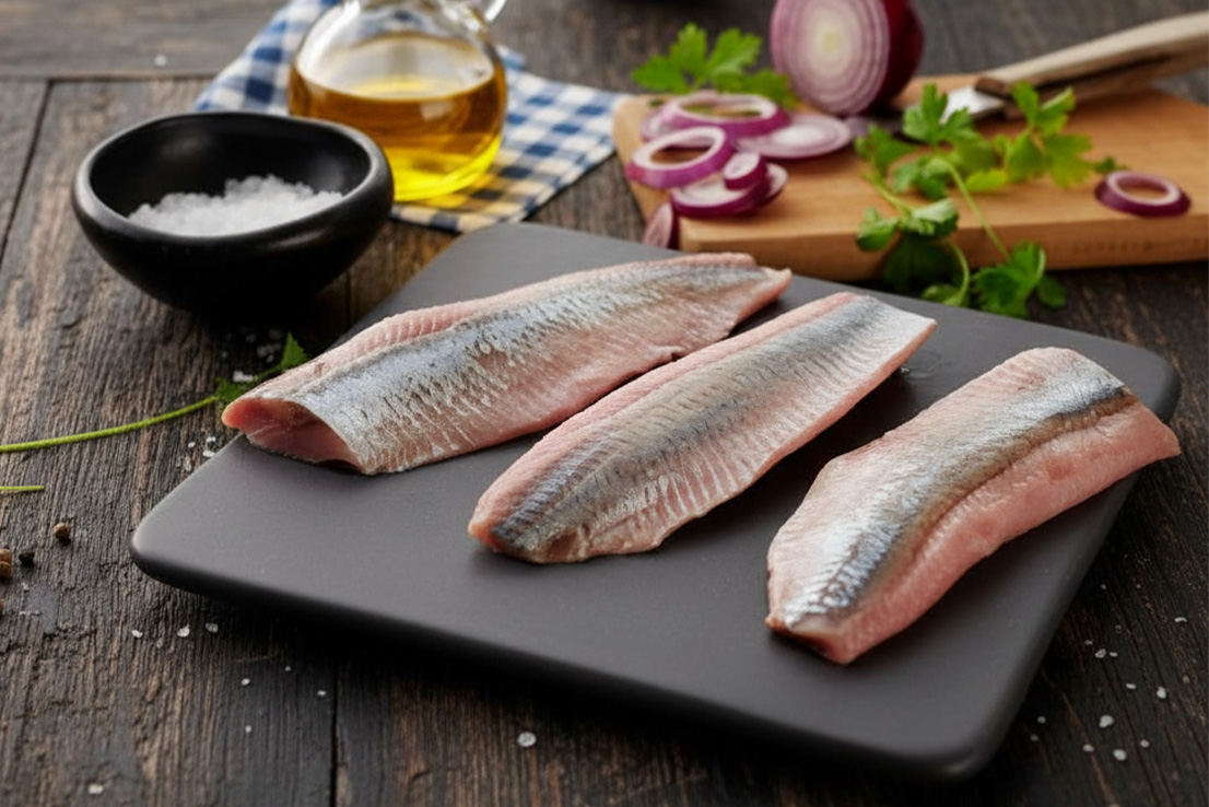 Frische Heringsfilets zubereiten – perfekt für Bismarck-Hering