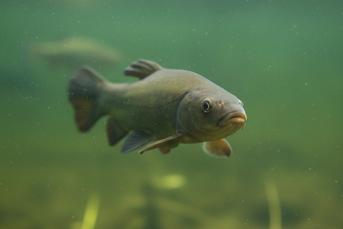 Schleie Müritz - Unterwasser im natürlichen Habitat